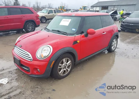 2012 Mini Cooper из США, поврежденный, VIN WMWSU3C59CT369929